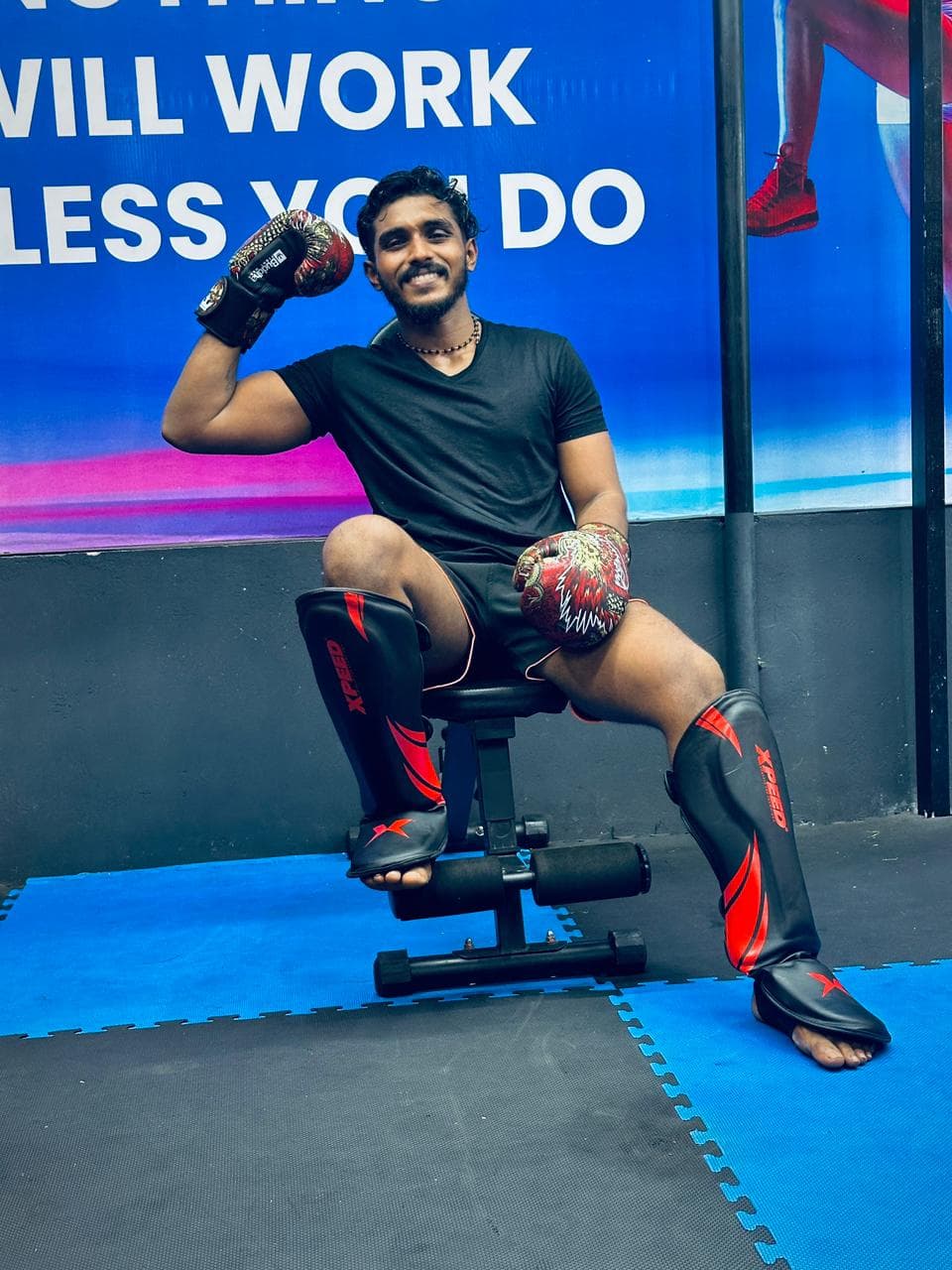 Vishnu Sudhakaran, co-founder and grappling specialist at NOX Fight Club