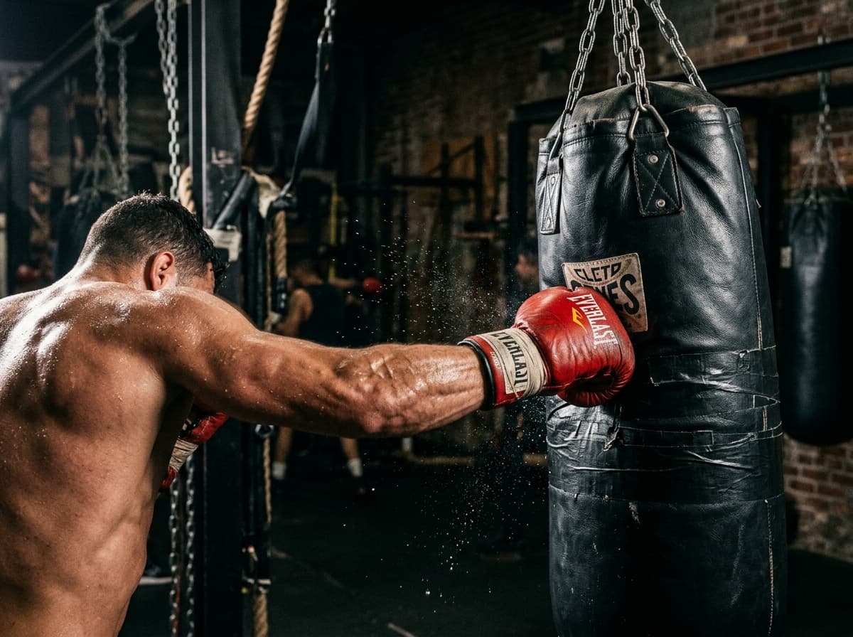 Boxing training at NOX Fight Club, Kozhikode