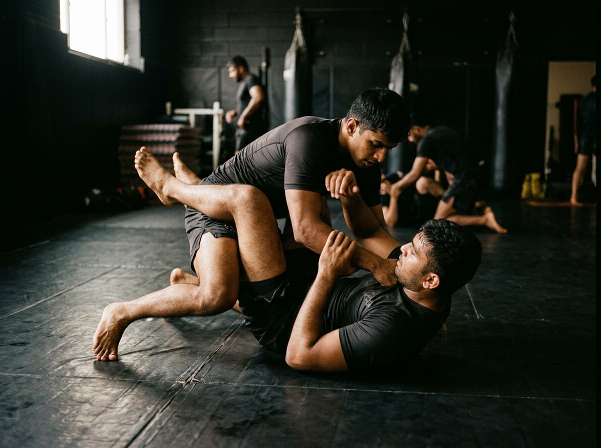 Grappling & BJJ training at NOX Fight Club