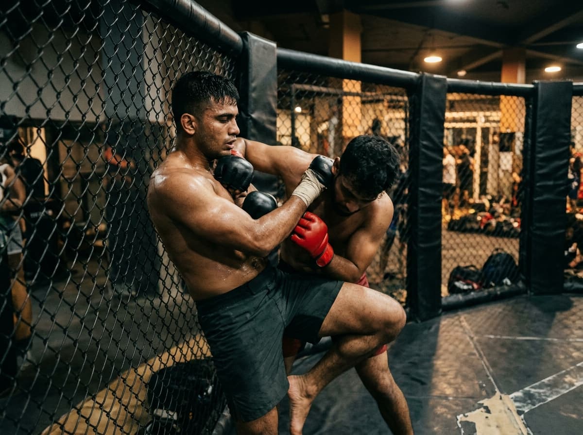 MMA (Mixed Martial Arts) training at NOX Fight Club