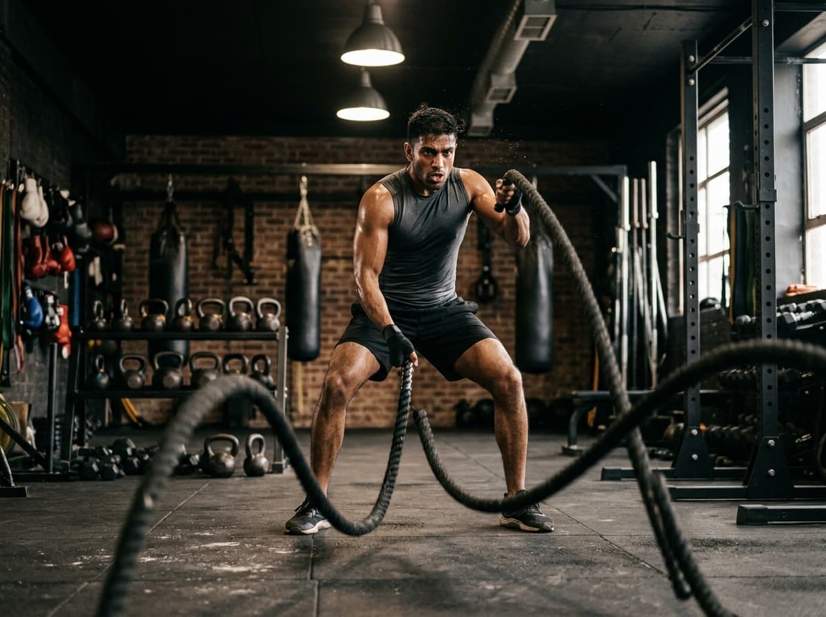 Strength & Conditioning training at NOX Fight Club